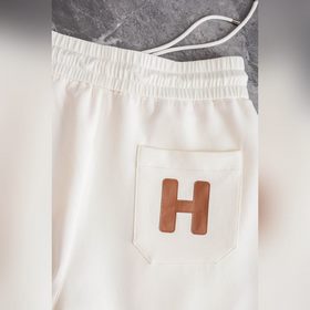 Новые кожаные шорты Hermès с логотипом