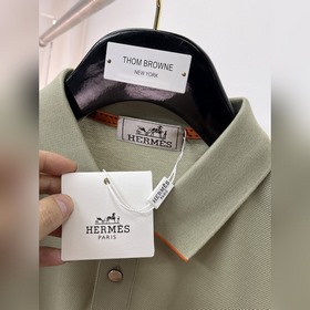 Hermès — мужская поло-рубашка премиум-