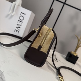 Сумка Loewe Amazona 180 из замшиз теля