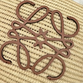 Сумка Loewe «Basket» из волокна пальмы