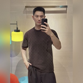 LOUIS VUITTON Louis Lv 26ss： трикотажн
