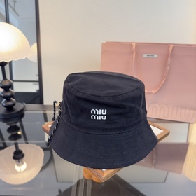 Новая рыбацкая кепка Miu, из парусины,