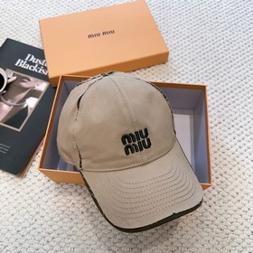 [Miumiu] Новая модель бейсболки с выш