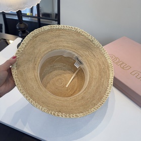 Новая соломенная шляпа Miu из рафии, п