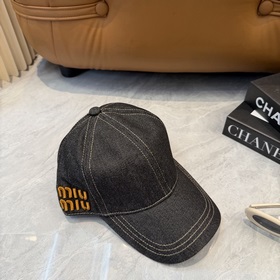 [Miumiu] Новая джинсовая бейсболка по
