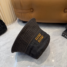 [Miumiu] Новая джинсовая кепка-рыбацк
