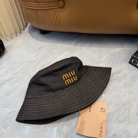 [Miumiu] Новая джинсовая кепка-рыбацк