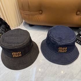 [Miumiu] Новая джинсовая кепка-рыбацк