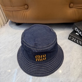 [Miumiu] Новая джинсовая кепка-рыбацк