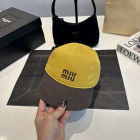 Новая модель бейсболки Miumiu с вышивк