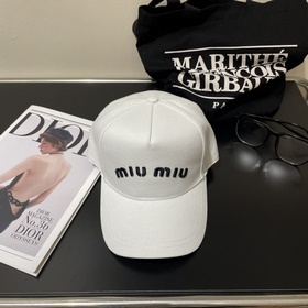[Miumiu] Новая джинсовая бейсболка с