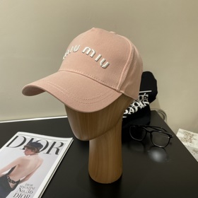 [Miumiu] Новая джинсовая бейсболка с