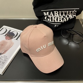 [Miumiu] Новая джинсовая бейсболка с 