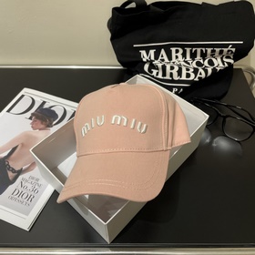 [Miumiu] Новая джинсовая бейсболка с 