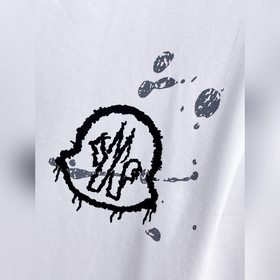 Moncler  С тремя логотипами Новая мо