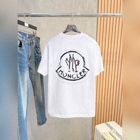 Moncler  С тремя логотипами Новая мо