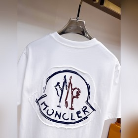 Moncler  С тремя логотипами Новая мо