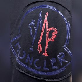 Moncler  С тремя логотипами Новая мо