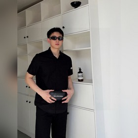 Новейшая модель мужской рубашки с коро