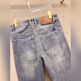 Мужские джинсы PRADA из ткани «Таннин»