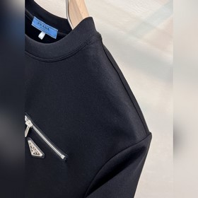 Prada  Мужская футболка с круглым выр