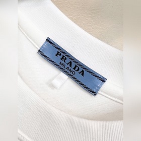 Prada  Мужская футболка с круглым выр