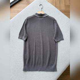 Поло Prada из сетчатого трикотажа, кол