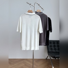 Поло Prada из сетчатого трикотажа, кол