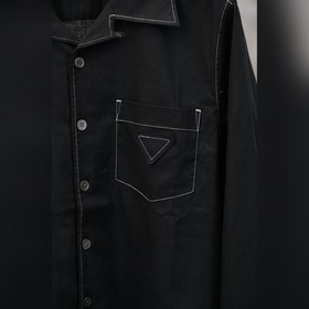 Prada, с треугольным логотипом ~ Рубаш