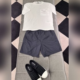 Футболка Prada с коротким рукавом, кар