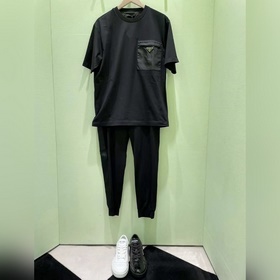 Футболка Prada с коротким рукавом, кар