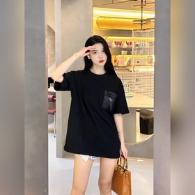 Футболка Prada с коротким рукавом, кар