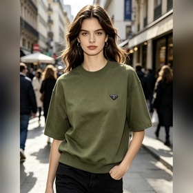 Футболки с короткими рукавами Prada 