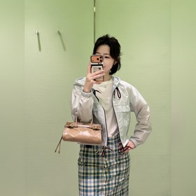 Короткая солнцезащитная куртка Prada с
