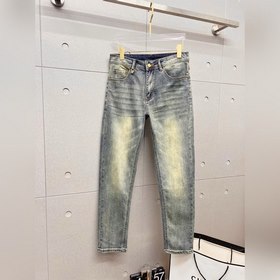 Мужские джинсы Versace из ткани «танни