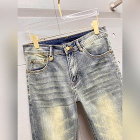 Мужские джинсы Versace из ткани «танни
