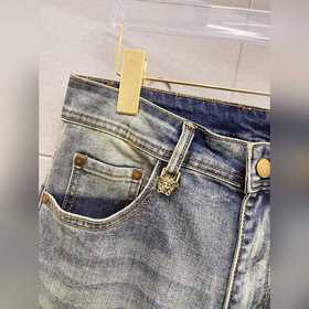 Мужские джинсы Versace из ткани «танни