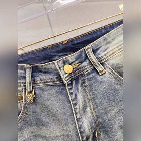 Мужские джинсы Versace из ткани «танни