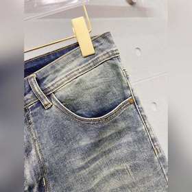 Мужские джинсы Versace из ткани «танни