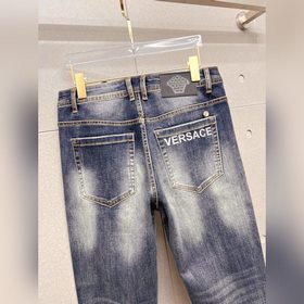 Мужские джинсы Versace из ткани «танни
