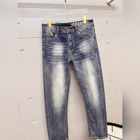 Мужские джинсы Versace из ткани «танни