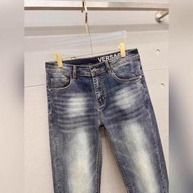 Мужские джинсы Versace из ткани «танни