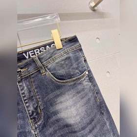 Мужские джинсы Versace из ткани «танни