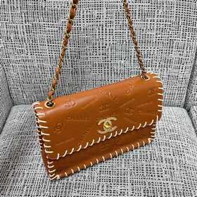 Сумка CHANEL VINTAGE с цепочкой из иск