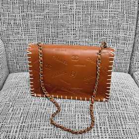 Сумка CHANEL VINTAGE с цепочкой из иск