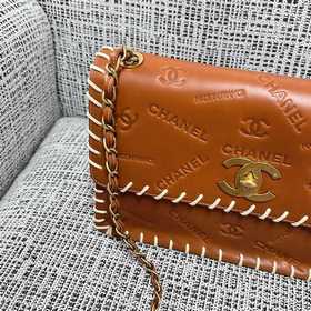 Сумка CHANEL VINTAGE с цепочкой из иск