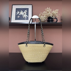 Фотография： сумка Chanel 26C в плетено
