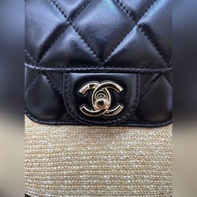 Фотография： сумка Chanel 26C в плетено