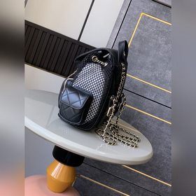 Рюкзак Chanel «Чёрное золото» 25S с аж