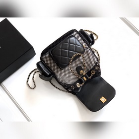 Рюкзак Chanel «Чёрное золото» 25S с аж